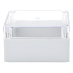 TX PRO TXG-01-5 Gabinete Plástico para Exterior / IP65 / IK07 / 160 x 160 x 90 mm / Tapa Transparente / ABS 3 mm / -20 a 60 °C - Img 2