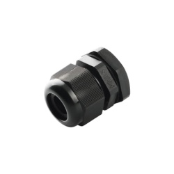 TX PRO TXG-PG16-BK Conector Plastico Negro Tipo Glandula para Cable de 10 a 14 mm de Diametro.