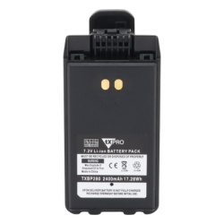 TXBP280 Batería Li-Ion / 2400 mAh / 7.2 V / IP67 / 14 Horas de Autonomía / Compatible IC-F1000/2000/2100D