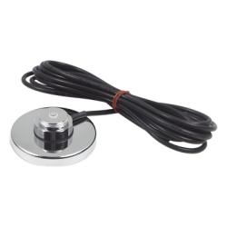 TXGNC Montaje Magnético para Antena / Impedancia 50Ω / Cable RG58U 3.5 m (11.5 ft) / Sin Conector / Diámetro 90 mm