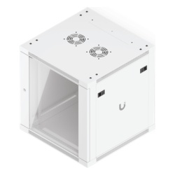 UBIQUITI UACC-RACK-12U-WALL-600-G Gabinete Rack 12U / Montaje en Pared / 4 Postes / Vidrio Templado / Carga 80 kg (176 lb) / 598 × 600 mm - Img 4