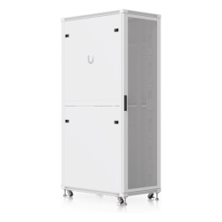 UBIQUITI UACC-RACK-42U-1000-P Gabinete de Rack 42U / Acero SPCC / Carga 800 kg (1763.7 lb) Estática / Profundidad Ajustable / Puertas Perforadas / Ruedas con Seguro - Img 4