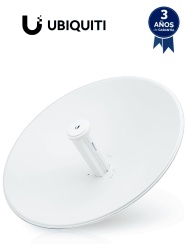 UBIQUITI UBI009005 UBIQUITI POWERBEAM AC PBE-5AC-500 -Radio Airmax AC 5.8GHz para exteriores con tecnologia MIMO incluye antena de 27 dBi con radomo para un rendimiento hasta de 450 Mbps.