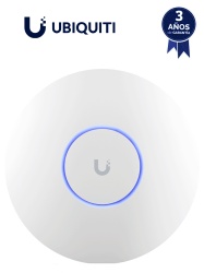 UBIQUITI UBI4220004 UBIQUITI U6-ENTERPRISE- Punto de Acceso WiFi 6 Enterprise/ MIMO 4x4/ Alta Densidad de Usuarios/ Freciencia WiFi 2.4GHz & 5GHz & 6GHz/ 1 Puerto RJ45 2.5GBE