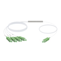 UBIQUITI UF-SPLITTER-4 UFiber Splitter (Divisor Optico) PLC 1 x 4 con conectores SC/APC