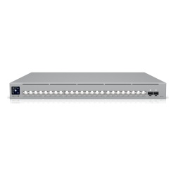 UBIQUITI USW-PRO-XG-24-POE Switch Administrable Capa 3 / 24 Puertos PoE+++ / 16 × 10 GbE + 8 × 2.5 GbE / 2 Puertos SFP28 25 G / 720 W PoE / Etherlighting™