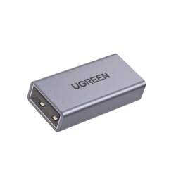 UGREEN 20119 Adaptador USB-A Hembra a USB-A Hembra / USB 3.0 / Velocidades de Transferencia de Datos de Hasta 5 Gbps / Carcasa de Aluminio / Compacto y Portatil / Plug & Play / Compatible con Versione
