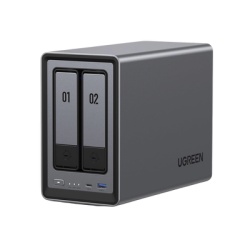 UGREEN 25242 NASync DXP2800 | SO UGOS Pro | Intel N100 12th Gen IntelÂ® 4 Core? | 2 Bahias SATA hasta 48TB | 2-Bahias (M.2 NVMe) hasta 16TB | 8GB DDR5 (Exp. a 16GB) | Ethernet 2.5G | HDMI 4K | 2* USB2