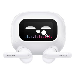 UGREEN 55137 Auriculares Inalambricos HiTune T6 Magic / Bluetooth 5.4 / Codec LDAC Hi-Res / Autonomia 6 Horas + 30 Horas con Estuche / USB-C / Cancelacion de Ruido ENC