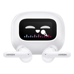 UGREEN 55137 Auriculares Inalambricos HiTune T6 Magic / Bluetooth 5.4 / Codec LDAC Hi-Res / Autonomia 6 Horas + 30 Horas con Estuche / USB-C / Cancelacion de Ruido ENC