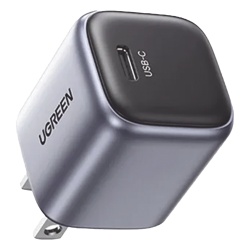 UGREEN 55527 Cargador Mini de 20W | 1 USB-C de Carga Rapida | Tecnologia GaN II | Carga Inteligente | Multiple Proteccion | Mayor Eficiencia Energetica | Tamano Compacto.