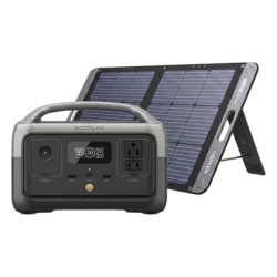 UGREEN KITEFR60015113 Estacion de Energia Portatil / 256 Wh LFP / Inversor Onda Sinusoidal Pura 300 W / Panel Solar 200 W / USB-C 60 W / IP67 / Wi-Fi