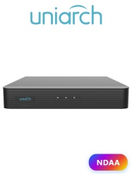 UNIARCH XVR104G3 - DVR PENTAHÍBRIDO 5 MP / 4 CH BNC + 2 CH IP (HASTA 6 IP) / 1 SATA 8 TB / AUDIO 4 CH TVI + 1 RCA BIDIRECCIONAL / UMD 4 CH / DUAL LIGHT / ONVIF / 16 MBPS / ULTRA265/H.265/H.264