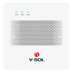 V-SOL V1600GS-R Mini OLT de 1 Puerto GPON SC/UPC con 3 puertos Uplink (2 puertos Gigabit Ethernet + 1 puerto SFP/SFP+) hasta 64 ONUs / ONTs