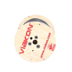 VIAKON RG-59U-SYS-COB/1000 RG59 Coaxial / para Video / 305 Metros (1000 Pies) / HECHO EN MEXICO / Optimizado para HD / Intemperie