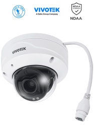 VIVOTEK VIV0040031 VIVOTEK FD9383-HTV - Camara IP Domo exterior 5 MP Lente Varifocal Remoto 2.8-12mm Smart VCA Deep Search Smart IR 30 mts WDR Pro Vision SNV Ciberseguridad Trend Micro Microf