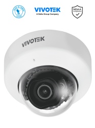 VIVOTEK VIV0040040 VIVOTEK FD9186-H - Camara IP domo interior 5 Megapixeles lente fijo 2.8mm Smart IR 30mts WDR Pro microfono integrado Smart VCA DI DC12V Ciberseguridad Trend Micro