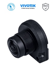 VIVOTEK VIV0110004 VIVOTEK CU9183-HF - Lente plano tipo Fisheye 5 Megapixeles WDR PRO Lente fijo 1.22mm Cable de 5 metros