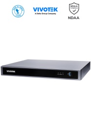 VIVOTEK VIV0200003 VIVOTEK ND9426P - NVR 16 canales con 2 bahias y 16 puertos PoE GE ademas de HDMI 4K y VGA ciberseguridad Trend Micro Deep Search y Smart VCA Search compatible con NDAA y ONVIF.
