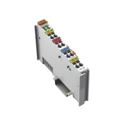 WAGO 750-402 Modulo Entrada Digital WAGO / 4 Canales 24 V DC / Filtro 3 ms / Aislamiento 500 kV / CAGE CLAMPÂ® / IP20 / Carril DIN