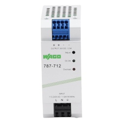 WAGO 787-712: fuente de poder Eco, 24 VDC, 2.5 A, monofásica, terminales de 4 mm² - Img 3