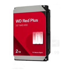 WD WD20EFPX Disco Duro NAS / 2 TB / 3.5" / 5400 RPM / CMR / 175 MB/s / NASware / RAID hasta 8 Bahias / MTBF 1M Horas