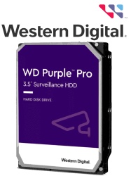 WESTERN DIGITAL WDC1490015 WESTERN DIGITAL WD122PURP - Disco Duro 12 TB / Serie Purple PRO / 3.5 SATA3/ 6GB / S 256MB 24X7 / DVR Y NVR de 1-16 Bahias y 1-64 Camaras/ Inteligencia Artificial