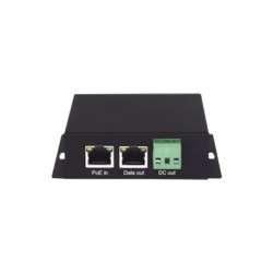 WI-TEK WI-POE31S Splitter PoE / 1 Puerto PoE Entrada / 1 Puerto Salida Datos / 1 Salida de 12 Vcc 2A / Presupuesto PoE 30W /