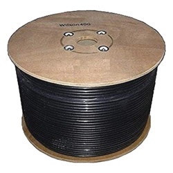 WilsonPRO / weBoost 952-305 Carrete de Cable Coaxial de Baja Perdida WILSON400 Tipo LMR400. 50 Ohm de Impedancia. 152.4 Metros (500 Pies)