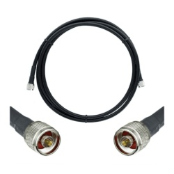 WilsonPRO / weBoost 952-320 Jumper Coaxial con Cable Wilson-400 / Conector N Macho en los Extremos / 6.1 Metros (20.01 Pies) de Longitud.