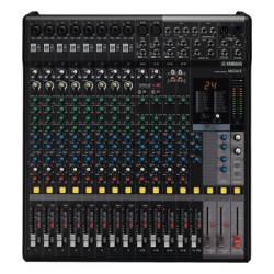 YAMAHA MG16XCV Mezcladora de Audio | 16 Canales | 10 Entradas de Microfono | Entradas de Linea | Efectos | (MG16X) - Img 2