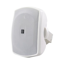 YAMAHA NS-AW190W Altavoz de Montaje en Superficie de 2 vias | Woofer 5 in Tweeter 0.5 in | Semi-Exterior 6 ohms | Par Color Blanco