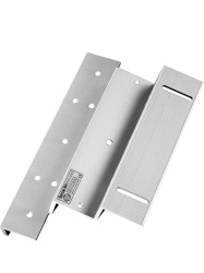 YLI YLE0850011 YLI MBK500NZLW - Soporte de fijacion en Z y L compatible con cerradura magnetica YM500NW para exterior con clave YLE0850003