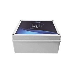 YONUSA TARJET-WIFI-LITE Modulo WIFI LITE con gabinete para uso en Energizadores YONUSA / Aplicacion sin costo / Boton de Panico/ 1 Salida Proposito General