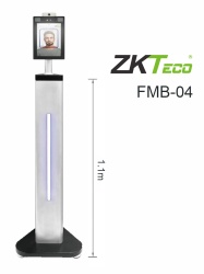 ZKTECO ZKT0770010 ZKTECO FMB04 - Soporte de Pedestal para Interior / Compatible con Equipos De Medicion De Temperatura y Serie Visible Light ZKTeco / Dimensiones 321x288x1112 mm / Compatible con Termi