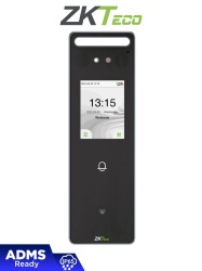 ZKTECO ZKT0810078 ZKTECO SpeedFaceV3LQR - Control de Acceso y Asistencia Visible Light con Autenticacion Facial (500 Rostros) Lectura de QR (3000 Codigos) Registro de 200 000 Eventos IP65 y Conecti
