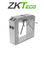 ZKTECO ZKT0930016 ZKTECO TS2200PRO - Torniquete Tripode Doble Carril Bidireccional / Semiautomatico / Acero Inoxidable / Indicadores LED / 110V / Exterior Protegido / Requiere lectores y Panel
