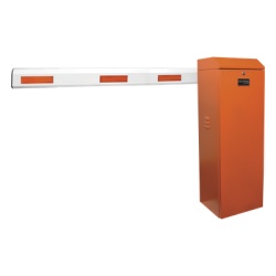 AccessPRO KIT-XBF-LNB Kit de Barrera Vehicular Izquierda Color Naranja y Brazo de 3 m