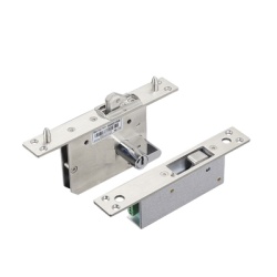AccessPRO PROEB230C Cerradura electrica para puertas corredizas tipo gancho / apertura con llave ambos lados / Abierto en caso de falla/ IP65