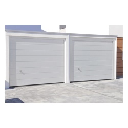 AccessPRO SEC-GAR188 Seccion para puerta de Garage / Lisa / Color blanco / Para GARAGE188 / Estilo Americana.