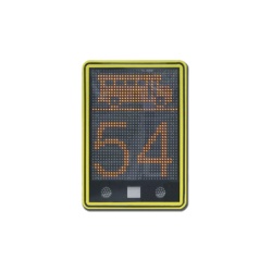 AccessPRO XRADARLEDG Radar de velocidad de 3 digitos con mensajes variables y confgurables