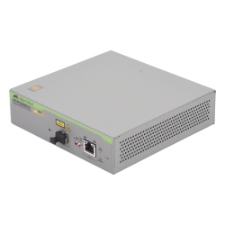 ALLIED TELESIS AT-PC2000/LC-960 Convertidor de medios Gigabit Ethernet PoE+ a fibra optica conector LC multimodo (MMF) distancia hasta 550 m