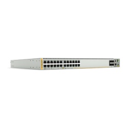 ALLIED TELESIS AT-X930-28GPX Switch PoE+ Stackeable Capa 3, 24 puertos 10/100/1000 Mbps + 4 puertos SFP+ 10 G y dos bahías hotswap PSU
