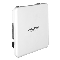 ALTAI TECHNOLOGIES A660-S Punto de Acceso Wi-Fi 6 Mesh Tri-Radio Exterior / 4.177 Gbps / Dual-Band 2.4 GHz y 5 GHz / 2 Radios con Antenas Sectoriales Integradas / 1 Radio en 5 GHz Conectorizado con 2