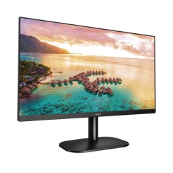 AOC 24B2XH Monitor LED de 23.8" VESA Resolucion 1920 x 1080 Pixeles Entradas de Video VGA/HDMI. Panel IPS LCD Backlight LED. Ultra Delgado