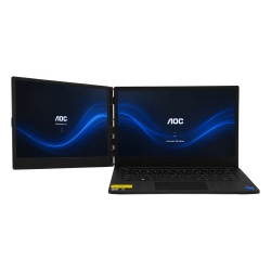 AOC X1CT Laptop / Procesador Intel i7-1255U / 16 GB DDR4 / 1 TB SSD / Pantalla 14" Full HD (1920×1080) / Wi-Fi / Bluetooth 5.2 / Windows 11 / Intel Iris Xe Graphics - Img 2