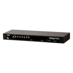 ATEN CS1308 Conmutador KVM VGA PS/2-USB de 8 puertos /Cascada/W/(EE.UU./UE/SALIDA) ADP. ATEN