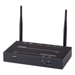ATEN VP2021 Switch de presentaciones | Resolucion 4K | Diferentes herramientas de colaboracion: Anotacion pizarra y captura | inalambrico con Quad View | Multi-view se pueden compartir hasta 4 fuentes