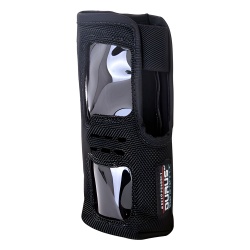 BEE ELECTRONICS INC 2805-B Funda de Nylon lazo-cinto correa en antena doble visor frontal de pantalla y teclado DTMF / NX-200GK2/ 300GK3.