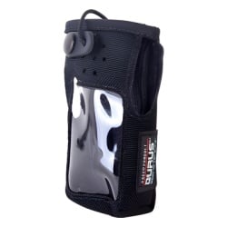BEE ELECTRONICS INC 3112-BC Funda reforzada de Nylon clip metalico en cinto correa de broche y visor frontal / IC-F1000T/09 o IC-F2000T/09.